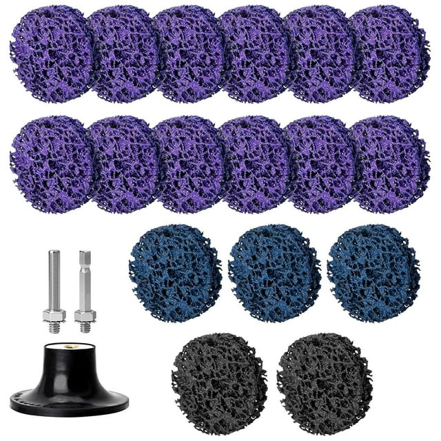 Shisuyan 1set Torque Grinding Discs Carbide Sanding Discs With Pad Holder For Ceramics