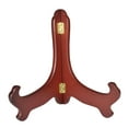 thumbnail image 3 of Tongina Plate Display Stand Picture Frame Stand Decorative Wooden Easel,Plate Holder,Plate Stand for Dish Cook Books Tables Birthdays Red Large, 3 of 8