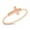 Rose Gold-Tone, variant on Rose Gold-Tone Sterling Silver Arrows Decorated Cross Ring Size 5