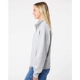 thumbnail image 2 of MV Sport Women's Sueded Fleece Quarter-Zip Sweatshirt, 2 of 5