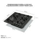 thumbnail image 4 of FLINE | Combo parrilla de gas y Campana Acero Inoxidable | negra 60 cm| vidrio templado y acero negro| 4 quemadores | Controles boton | OS4BR60, 4 of 5