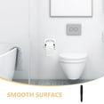 thumbnail image 1 of Raindrops 2Pcs Spring Loaded Toilet Paper Holder Roller Plastic Quick Installation for Bathroom General Users, 1 of 8