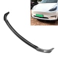 thumbnail image 3 of Car Modification Addition Performance Front Bumper Lip Diffuser Kit 3 Pieces Chin Spoiler Splitter Replacement for  Model Y 2020-2022 Glossy Black, 3 of 8