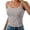 03_Grey, variant on HNMKIU Women's Spaghetti Strap U Neck Ribbed Camisole Slim Fitted Basic Sleeveless Layering Shirts Womens Tank Tops 01_Brick Red,L
