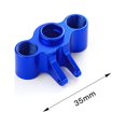 thumbnail image 4 of mmirethe RCGOFOLLOW 1/16 Aluminum Alloy Durable Steering Hub Carrier Steering Block For SLASH RC Car Part Dark Blue, 4 of 5