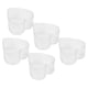 thumbnail image 4 of 50 piezas de moldes de plástico para velas, transparentes, resistentes al calor, para hacer velas, accesorio con forma de corazón, 4 of 15