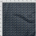 thumbnail image 4 of oneOone Viscose Jersey Blue Fabric Floral & Puppies Sewing Craft Projects Fabric Prints By Yard 60 Inch Wide, 4 of 5
