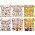 thumbnail image 4 of Pretty Birthday Party Decorations Multiple Style Set Supplies for Adult Children, 4 of 6
