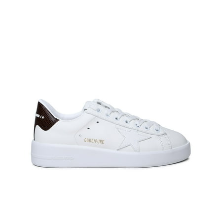 

Golden Goose Woman Pure New White Leather Sneakers