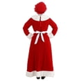 thumbnail image 3 of Sunloudy, conjunto de disfraz de Cosplay para mujer, vestido de manga larga con sombrero y delantal para Navidad, Halloween, juego de rol Sunloudy  moda, 3 of 6