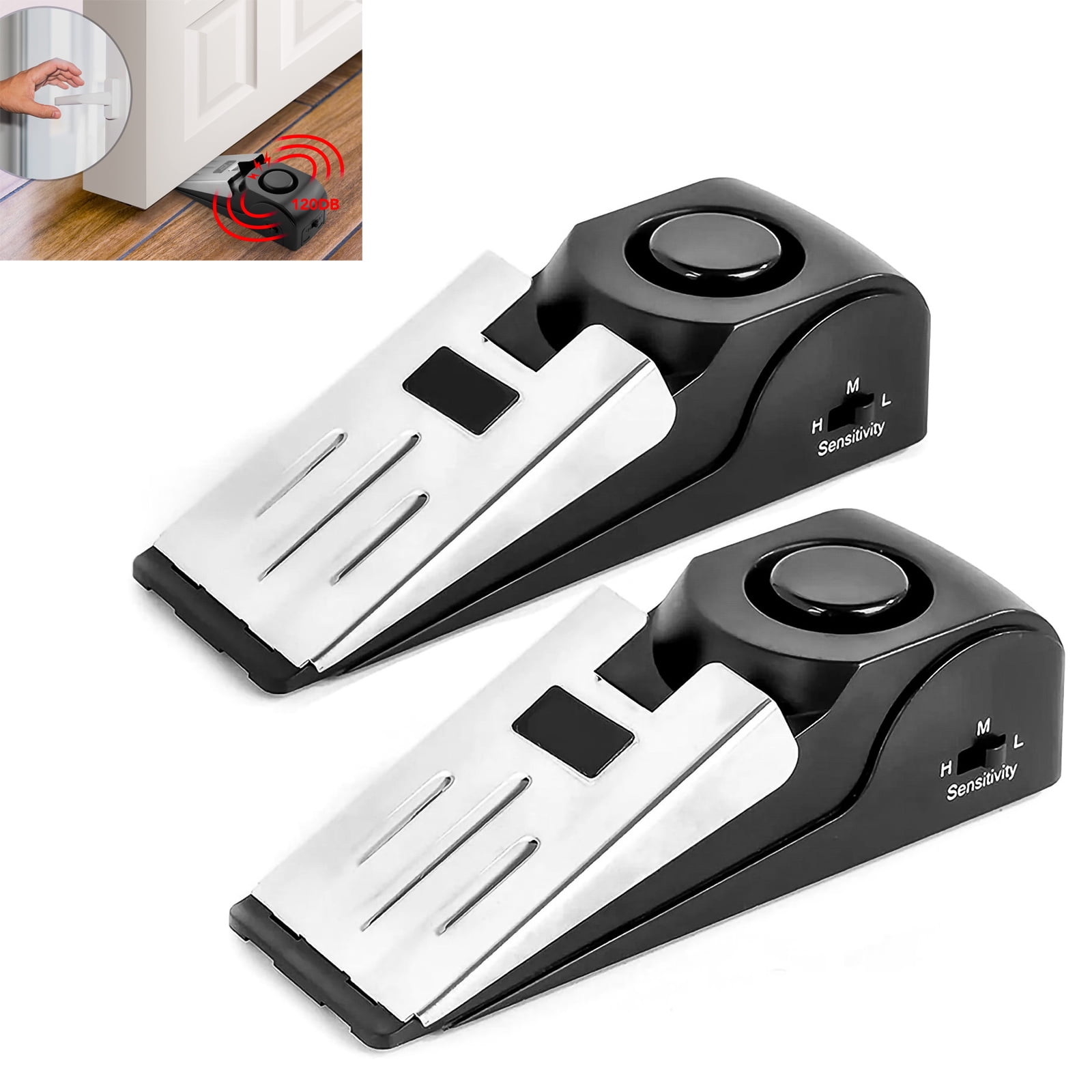 Door Stop Alarm, Door Stopper with 120DB Security Alarm Home Expert