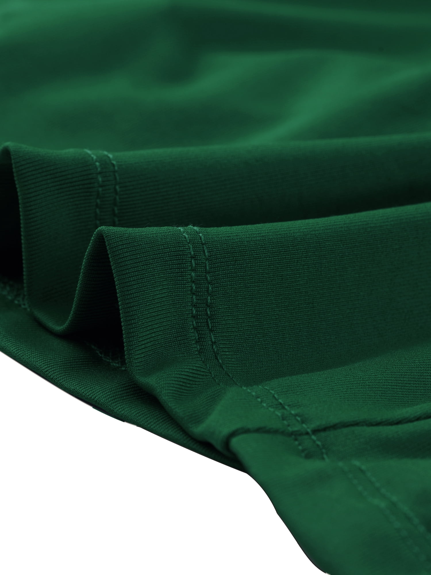 Unique Bargains Women's Open Front Drape 3/4 Sleeve Bolero Shrug Crop Cardigan S Dark Green