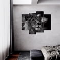 thumbnail image 2 of Cuadros DE leones en lienzo DE 4 piezas YUANXCMXG decoración moderna sala DE estar dormitorio apartamento casa, 2 of 5