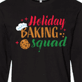 thumbnail image 4 of Inktastic Christmas Holiday Baking Squad Long Sleeve T-Shirt, 4 of 5