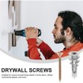 thumbnail image 4 of Ferencaa 20 Sets Self-drilling Drywall Anchor And Screws Set Hollow Wall Anchors With Screws, 4 of 10