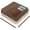 Dark Mahogany, variant on Sorbus Waterproof Wood Grain Foam Floor Tiles, 16 Tiles, 64 Sq Ft, Interlocking, White