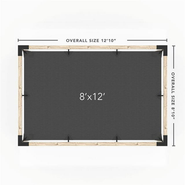 Voile d'Ombrage 8 Pi X 12 Pi