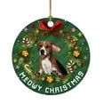 thumbnail image 2 of Xihbxyly Adorno Navideño de Perro, Divertido Colgante Navideño, Vibrante Decoración para Árbol, Amuleto Festivo Multiusos, Regalo de Oficina, Accesorio para Fiestas de Invierno, 8 Cm de Diámetro., 2 of 2