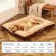 thumbnail image 3 of Cama cálida para perros, cama suave de lana para mascotas, cama desmontable para gatos, estera para dormir para cachorros y gatitos, perrera para perros pequeños, medianos y grandes, suministros para, 3 of 5