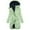 Light Green, variant on Long Puffer Jacket Womens - Thick Linend Winter Coats for Women Waterproof Warm Sherpa Parka Jackets