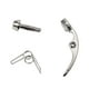 thumbnail image 1 of Accesorios para kits de reparación de válvulas de llaves de agua de trompeta, piezas de repuesto portátiles, con tornillos de resorte para reparación S Sunnimix Teclas de trompeta, 1 of 8