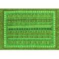 thumbnail image 1 of Ahgly Company Indoor Rectangle Abstract Green Modern Area Rugs, 3' x 5', 1 of 4