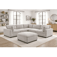 thumbnail image 5 of K-Living Sectional in Grey Mink Fabric, 5 of 5
