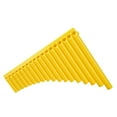 thumbnail image 2 of BotaniNest Key Pan Flute Set School Teaching Instrument 18 Pan Flutes For Boys And Girls Random Color, 2 of 7