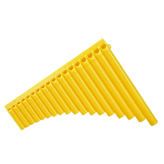 erfcxs Key Pan Flute Set School Teaching Instrument 18 Pan Flutes For Boys And Girls Random Color