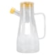 thumbnail image 2 of Botella De Aceite De Vidrio De Borosilicato Alto, Dispensador De Vinagre De Vidrio A Escala Transparente A Prueba De Polvo Con Ergonómico Para Cocina, 2 of 7