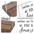 thumbnail image 2 of POINTERTECK Desk Sign Motivational Decor for Women Office Table Home Slogan Work Gift Acrylic, 2 of 6