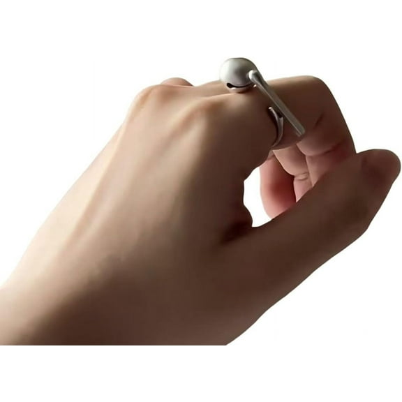 Staron under $5 Wooden Fish Ring Fidget Toy Sensory Finger Ring, Stress Relief Anxiety Reduction Tool for Adults, Office Desk Toy