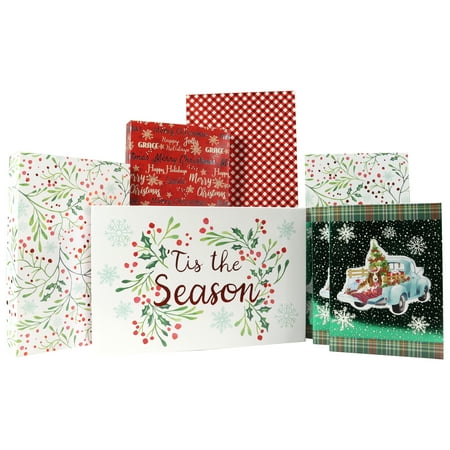 The Pioneer Woman Christmas Apparel Box Set, Vintage Truck, Assorted Sizes, 8 Count