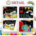 thumbnail image 7 of Welcome Back to School Backdrop Black So Long Kindergarten It's Been Fun Look Out 1st Grade Here I Come Background Kindergarten  Classroom Party Decorations Banner Photo Booth Props, 7 of 7