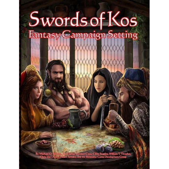 Swords of Kos Fantasy Campaign Setting (Paperback)