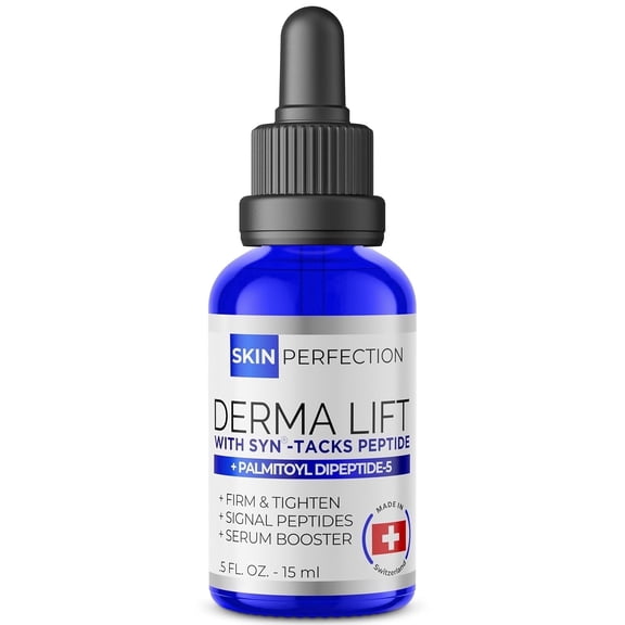 Skin Perfection Syn-Tacks Peptide Serum Booster, Palmitoyl Dipeptide-5, 0.5 oz