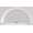 White-blackout, variant on SweetHome Arch Window Shades Half Circle Blackout Cellular Shades Cordless No Drill Blinds for Windows Half Moon Honeycomb Fabric No Tools Room Darkening Shades Easy Install (1PCS White 36" WX 18" H)