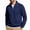 18#Royal Blue, variant on Men's Quarter Zip Pullover Sweatshirt Zip Long Sleeve Casual Warm Soft Fall Winter Outdoor Top with Stand Collar Royal Blue 2XL