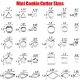 thumbnail image 5 of Juego de cortadores de galletas YomiFamily de acero inoxidable, 30 unidades, con caja, 5 of 5