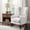 Multicolor, variant on Swoop Wing Chair with Loose Seat | Perfect for Study Rooms | 36% Viscose and 34% Cotton Blend | Addresses Chair Aesthetics Problem