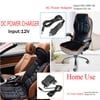 Back Massager Seat Car Home Chair Seat Shiatsu Back and Neck Massager Full Body Electric Vibration Heat Kneading Rolling Vibration with Heat for Neck, Shoulders, Back/Lumbar, Thighs