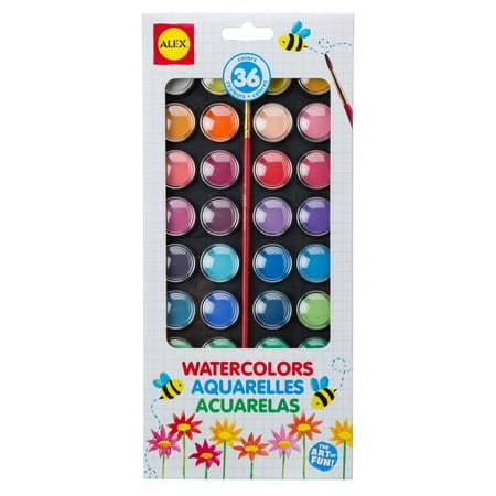 Alex Artist Studio 36 Watercolor Paints Kids Art Supplies