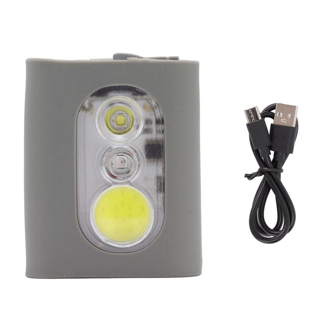 Lumière de Course Clip LED Type C USB Rechargeable Magnétique 5 Niveaux pour Jogging de Nuit