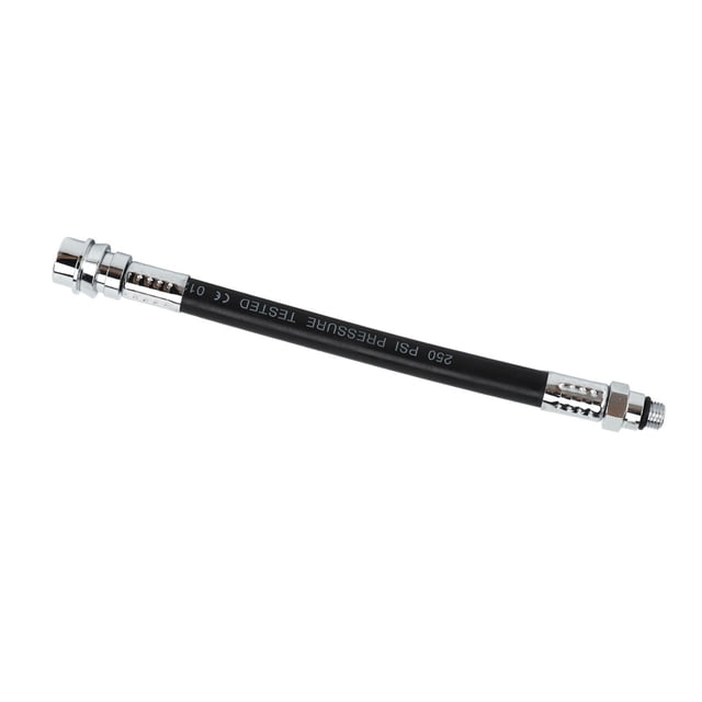 BC Rubber Inflation Tube, BC Regulator Hose Aging Resistance Durable Brass Connector for Diving 8in