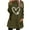 D-Olive Green, variant on Wyobmus Womens Long Fuzzy Hoodies Winter Warm Hoodie Cozy Oversized Pockets Printed Hooded Blouse Long Sleeve Hooded Tops D-Gray