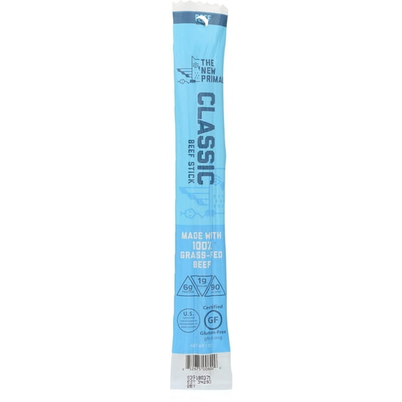 (Pack of 20) The New Primal Classic Beef Stick 1 Oz
