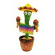thumbnail image 1 of Cactus Electric Music Dancing Twisting Plush Doll Kids Acompañar Juguete (J), 1 of 6