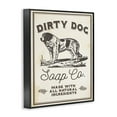 thumbnail image 2 of Stupell IndustriesDirty Dog Soap Co Vintage SignFramed Wall Art by Daphne Polselli, 2 of 5