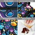 thumbnail image 4 of Dog Paw Print Double Layered Insulated Lunch Bag with Two Compartments | Large Capacity Lunch Bags for Men Women | Handheld Refrigerated Lunch Bag 7.1x11.4x16.1 inches, 4 of 6