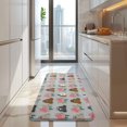 thumbnail image 4 of Cute Pitbull Terriers Dog and Flower Kitchen Rug Mat,Kitchen Runner Rugs Non Skid Washable,Decorative Kitchen Floor Mats for Kitchen,Sink,Laundry,17"x47.2", 4 of 7